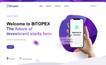 HYIP screenshot  Bitopex Ltd