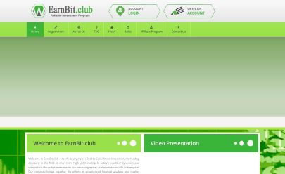 HYIP screenshot  Earnbit.club
