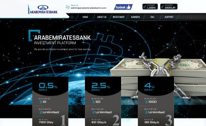 HYIP-Screenshot Arabemirates Bank