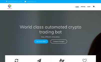 Captura de pantalla de HYIP Tradexbot