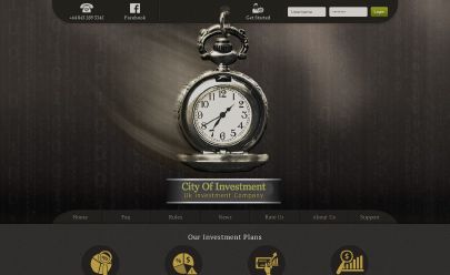 HYIP screenshot  City Of Investment