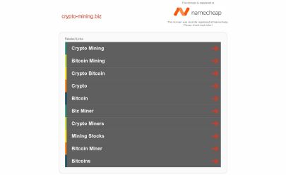 Captura de pantalla de HYIP Crypto-mining