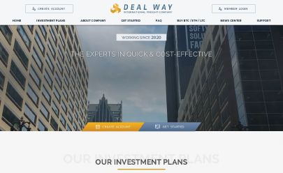 HYIP屏幕截图 Deal Way Limited
