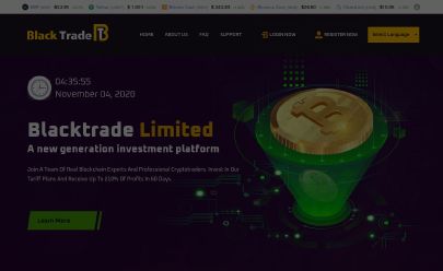 HYIP-Screenshot Black Trade Limited