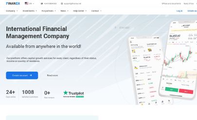 Screenshot HYIP Finanex
