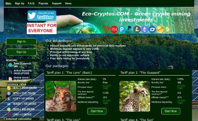Eco-cryptos