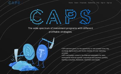 HYIP-Screenshot CAPS.NETWORK