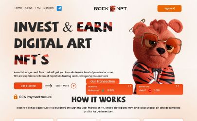 HYIP screenshot  racknft