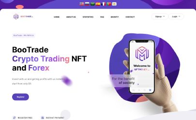 Screenshot HYIP Bootrade