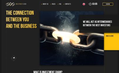 Screenshot HYIP Investment Chain