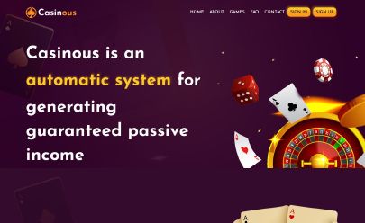 HYIP-Screenshot Casinous