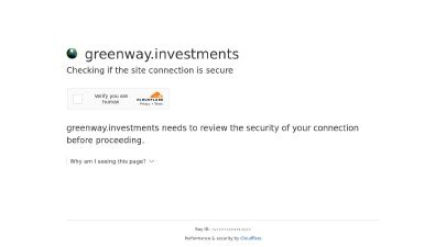 Скриншот HYIP greenway.investments