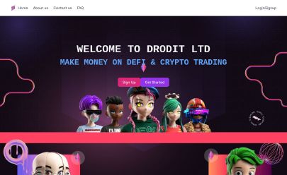 Captura de pantalla de HYIP Drodit Ltd