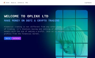 Captura de pantalla de HYIP Oplinx Ltd