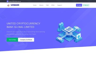 HYIP-Screenshot UCBANK.GROUP